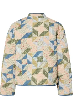 Pcrikke Quilted Jacket*Pieces Hot