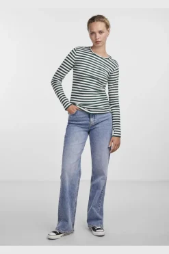 Pieces Pcruka Ls Top< Bluser & Skjorter