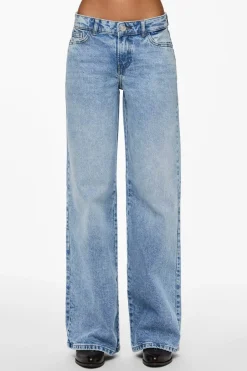 Pieces Pcselma Lw Wide Jeans Lb< Bukser, Jeans & Leggings