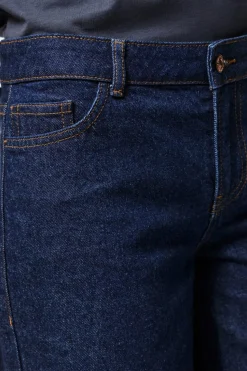 Pieces Pcselma Lw Wide Jeans Rinse< Bukser, Jeans & Leggings