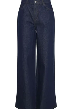 Pieces Pcselma Wide Jeans Rinse< Bukser, Jeans & Leggings
