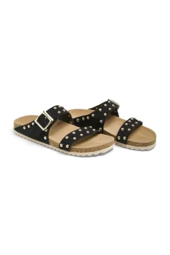 Pcseluna Suede Fotbed Sandal*Pieces
