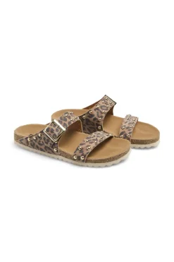 Pieces Pcseluna Suede Fotbed Sandal< Sandaler