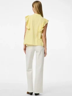 Pieces Pcsikka Sl Shirt Mpa< Bluser & Skjorter|Ammevenligt Tøj