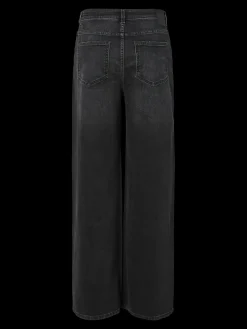 Pieces Pcsilke Wide Jeans Bl< Bukser, Jeans & Leggings