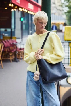 Pieces Pcsilly Ls O-Neck Knit Cardigan< Cardigans|Ammevenligt Tøj