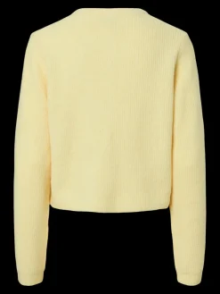 Pieces Pcsilly Ls O-Neck Knit Cardigan< Cardigans|Ammevenligt Tøj