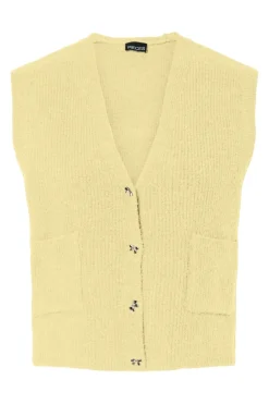 Pieces Pcsilly Sl V-Neck Knit Vest< Veste