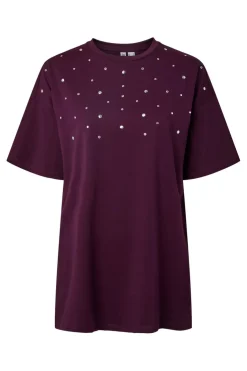 Pieces Pcskylar Ss Detail Tee Fsy Pp< T-Shirts & Toppe