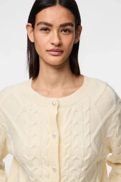 Pcsofia Ls O-Neck Knit Cardigan*Pieces Clearance