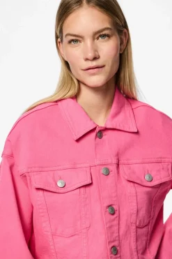 Pieces Pcsvala Denim Jacket< Overtøj & Jakker