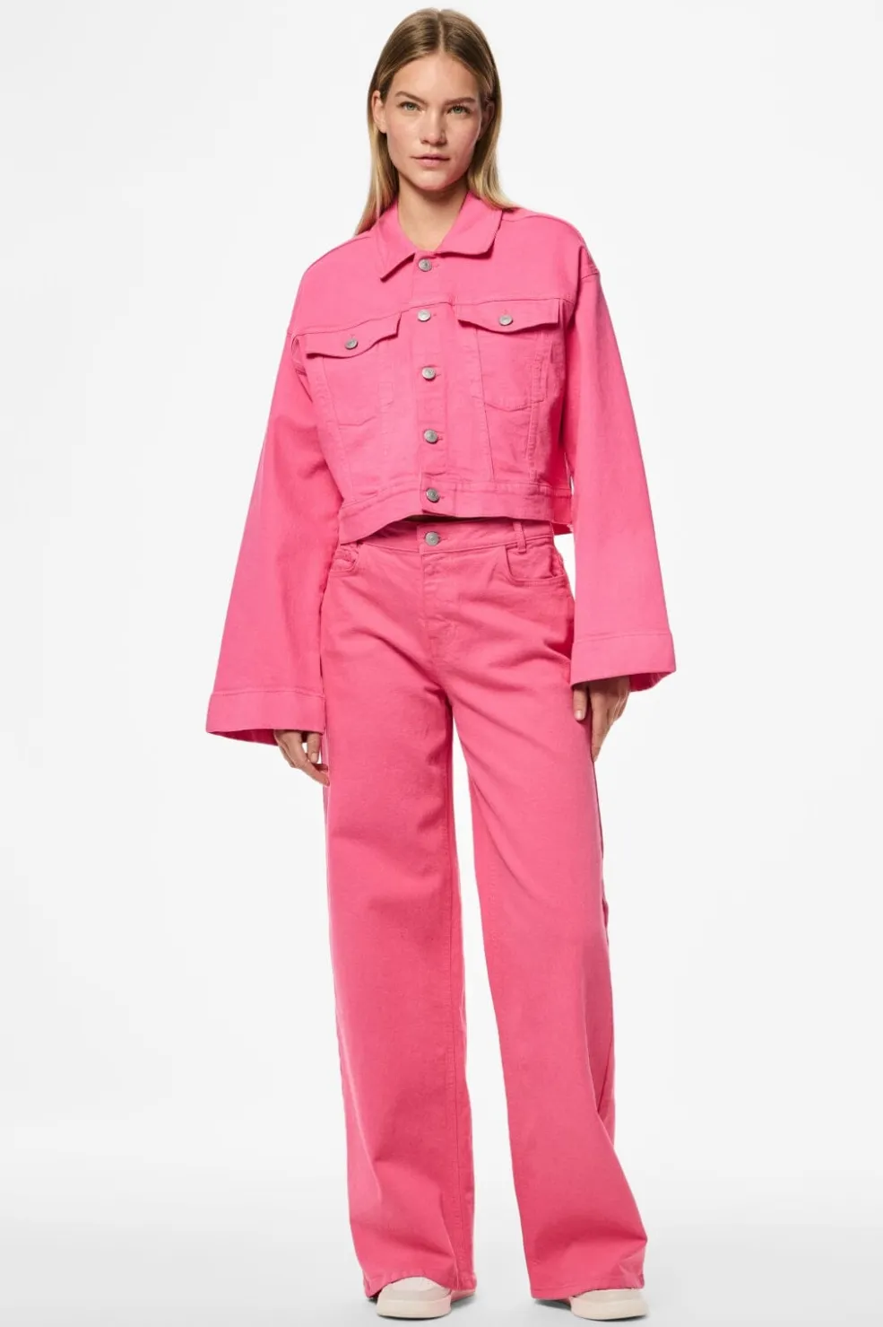 Pieces Pcsvala Denim Jacket< Overtøj & Jakker