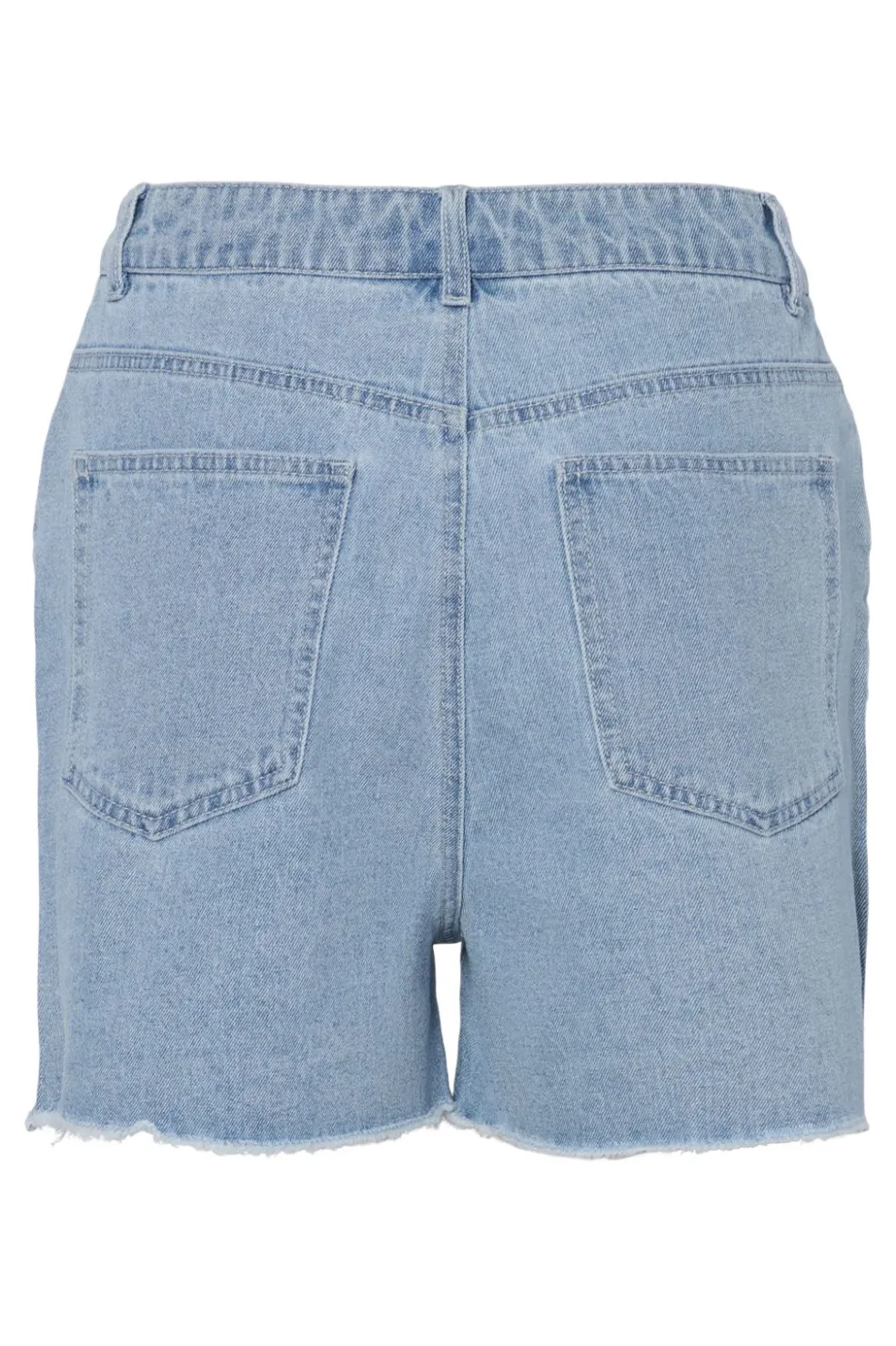 Pieces Pctamra Rhinestone Denim Shorts< Shorts