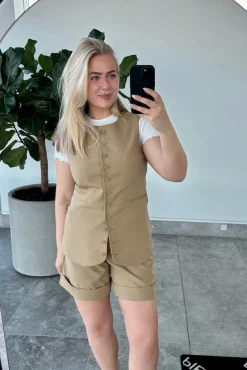 Pctempre Long Vest*Pieces Clearance