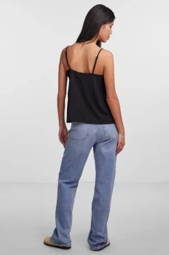 Pieces Pctiffany Strap Lace Top Bc< T-Shirts & Toppe