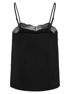 Pieces Pctiffany Strap Lace Top Bc< T-Shirts & Toppe