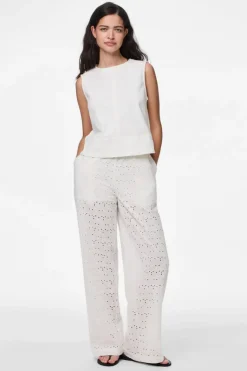 Pieces Pctyla Wide Pants Pp< Sæt 🛍️|Bukser, Jeans & Leggings