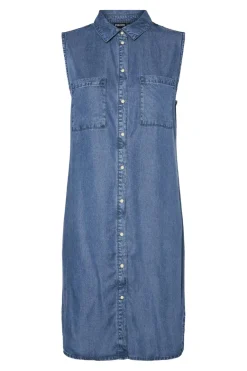 Pcvilje Sl Denim Dress*Pieces Sale