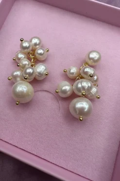Pearl Drops Earring*Mellow Moon Clearance