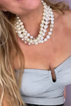 Pearl Necklace N1612*Mellow Moon Outlet