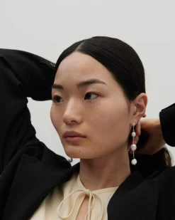 3-Pearls Earchain*Sorelle Jewellery Outlet