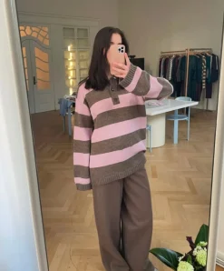 Pelhammd Stripe Polo 58613*Modström Clearance