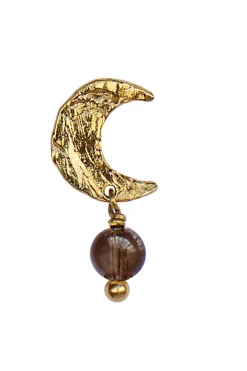 Stine A Petit Claire De Lune Earring Mocha< Øreringe