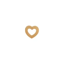 Petit Open Love Heart Earring Goldenen*Stine A Sale