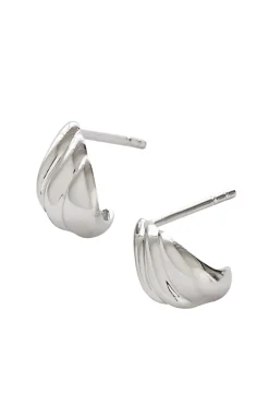 Stine A Petit Velvet Creol< Øreringe