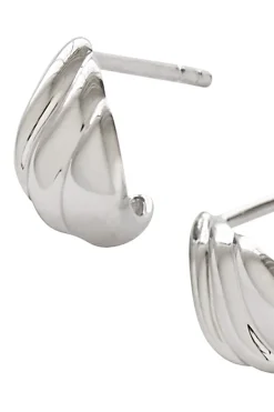 Stine A Petit Velvet Creol< Øreringe