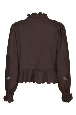 Neo Noir Petrine Embroidery Blouse 161136< Bluser & Skjorter|Ammevenligt Tøj