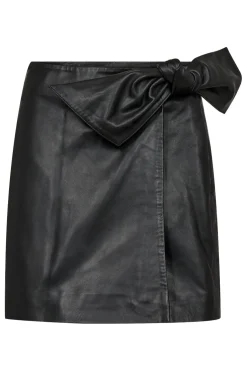 Phoebecc Leather Bow Skirt 34165*Co´Couture Discount