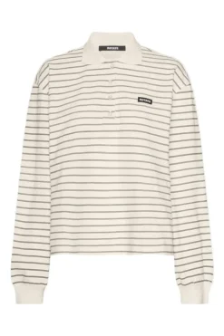 Pique Longsleeve Polo 115641858*Rotate Outlet