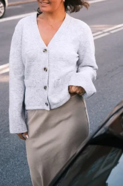 Neo Noir Pixie Knit Cardigan< Cardigans|Ammevenligt Tøj