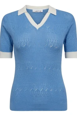 Pointelle Team Knit HL10095*Haute L'Amitié Discount