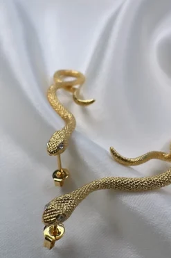 Poison Snake Earring*O element Sale