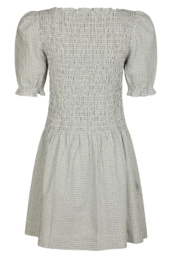 Neo Noir Polkis Small Check Dress 164797< Kjoler