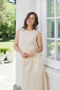 Polly C Poplin Top*Neo Noir Discount