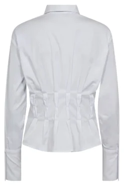 Co´Couture Poppycc Pleat Waist Shirt 35174< Bluser & Skjorter
