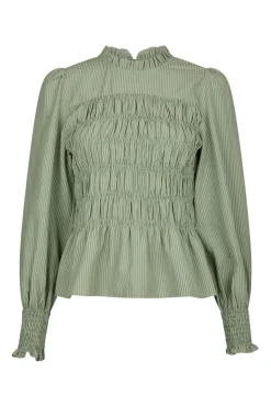 Possa Stripe Blouse 167260*Neo Noir Online