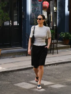 Possini Small Check Blouse 165420*Neo Noir Online