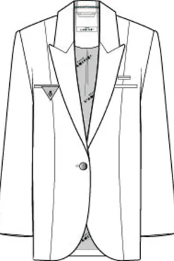 Premiere Single Blazer HL10002*Haute L'Amitié Online