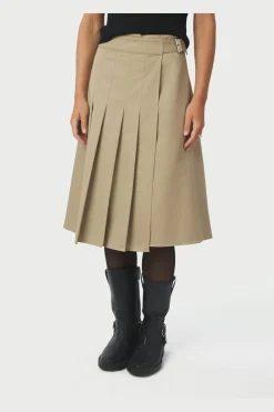 Neo Noir Prisilla Twill Skirt 167273< Nederdele