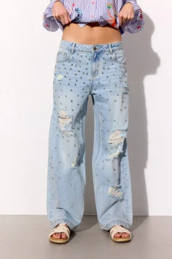 Hunkøn Priya Gem Jeans 26092< Bukser, Jeans & Leggings