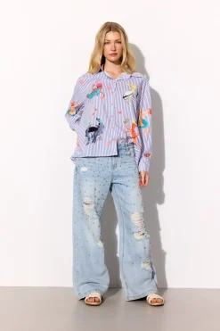 Hunkøn Priya Gem Jeans 26092< Bukser, Jeans & Leggings