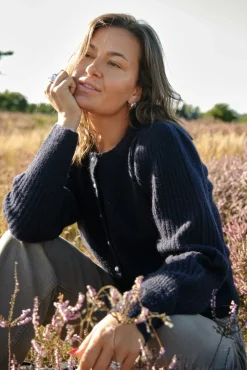 Neo Noir Puli Knit Cardigan 164838< Cardigans|Ammevenligt Tøj