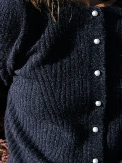 Neo Noir Puli Knit Cardigan 164838< Cardigans|Ammevenligt Tøj