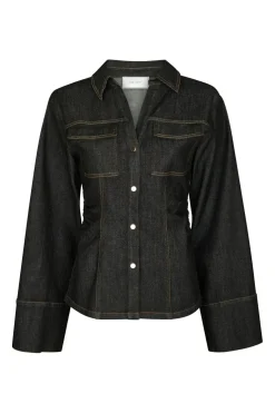 Rabia Denim Shirt 166018*Neo Noir Sale
