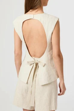 Rafli Ramie Top 165193*Neo Noir Outlet