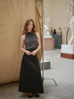 Raya Faux Leather Skirt 167137*Neo Noir